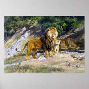 Glück - Der König beobachtet Poster