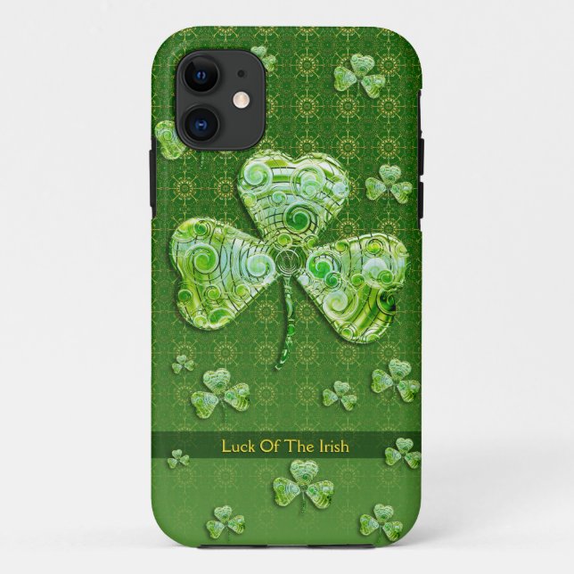 Glück des irischen iPhone 5 Falles Case-Mate iPhone Hülle (Rückseite)