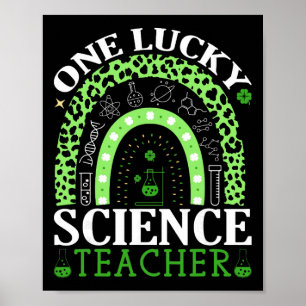 Glück, ein Chemielehrer zu sein, Chemie St. Patric Poster