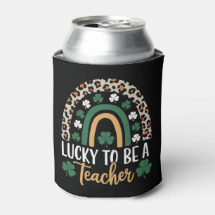 Glück, ein Lehrer zu sein, Regenbogen St. Patrick' Dosenkühler