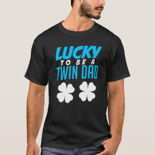 Glück, ein Zwillingsmuster für die Schwangerschaft T-Shirt