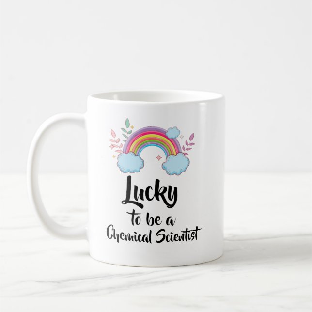 Glück, eine Tasse der Chemiker zu sein (Links)