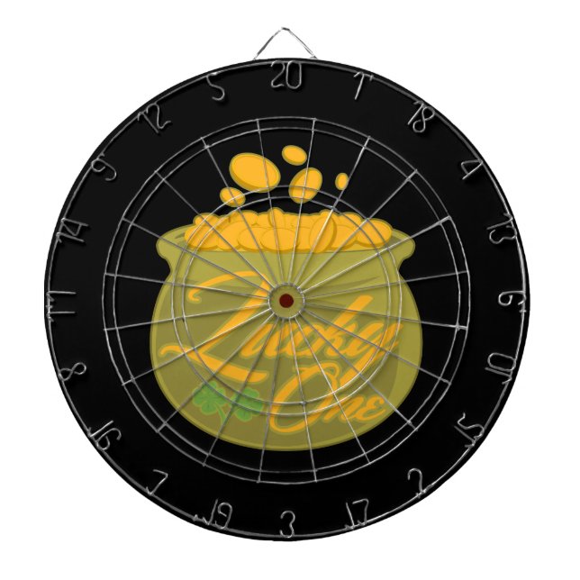 Glück Eins Dartscheibe (vorne)