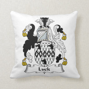 Glück-Familienwappen Kissen