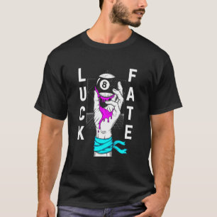 Glück gegen Schicksal 90er Jahre Ästhetisches graf T-Shirt
