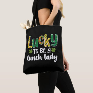 Glück gehabt, eine Schulküchenhilfe am St. Patrick Tasche