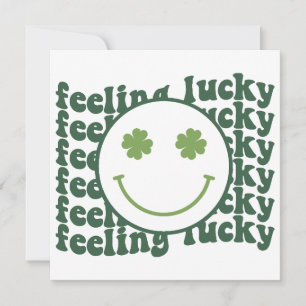 Glück gehabt Retro SVG/PNG – St. Patrick’s Day Feiertagskarte