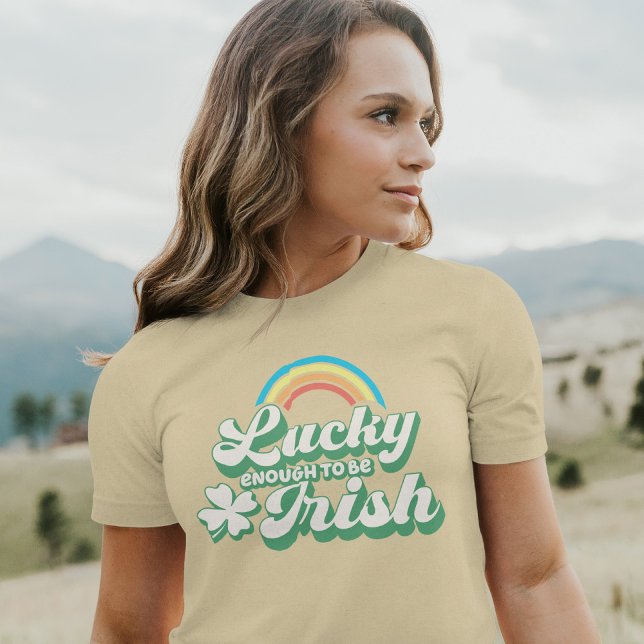 Glück genug, um irisch zu sein T-Shirt (Von Creator hochgeladen)