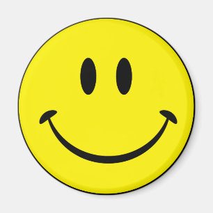 Glück-Gesicht Magnet