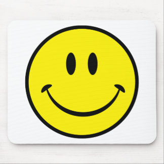 Glück-Gesicht Mousepad