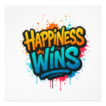 Glück gewinnt Graffiti-Design