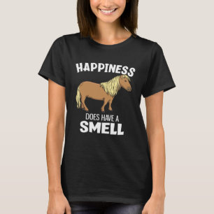 Glück Hat Einen Geruch Zwergpferd T-Shirt