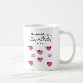 Glück hat Enkelkinder zur Liebe Kaffeetasse