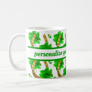 Glück, Hufeisen, gut, glücklich, Schicksal, Holz, Kaffeetasse