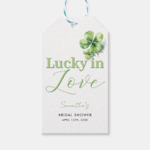 Glück in der Liebe St. Patrick's Brautparty Geschenkanhänger