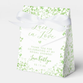 Glück in der Liebe St. Patrick's Day Brautparty Geschenkschachtel