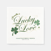 Glück in der Liebe St Patrick's Modern Brautparty