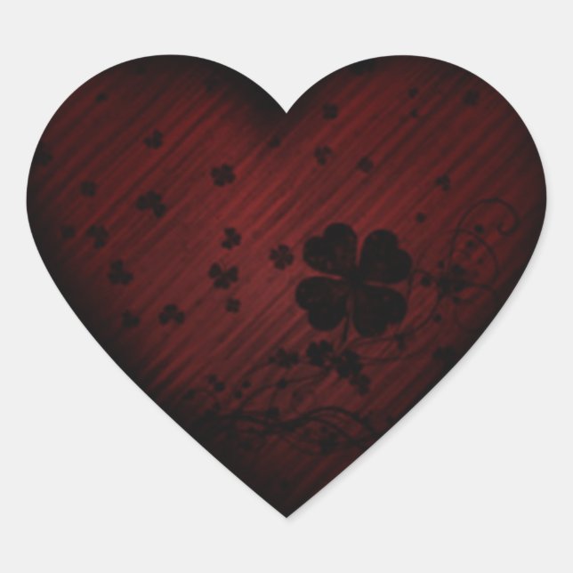 Glück in der Liebe Stickers (Vorderseite)