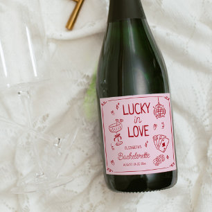 Glück in der Liebe Whimsical Hand Drawn Bacheloret