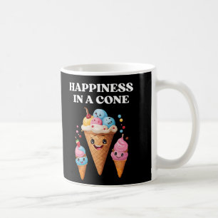 Glück in einem Kon Kaffeetasse