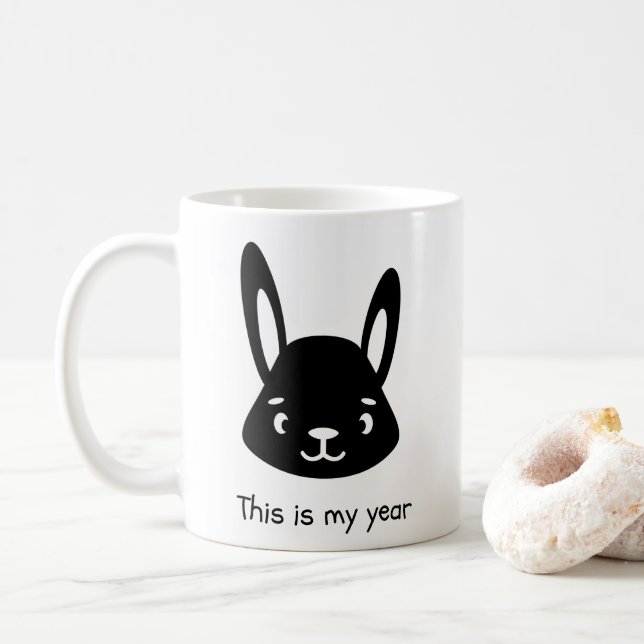 Glück in einer Tasse (Mit Donut)