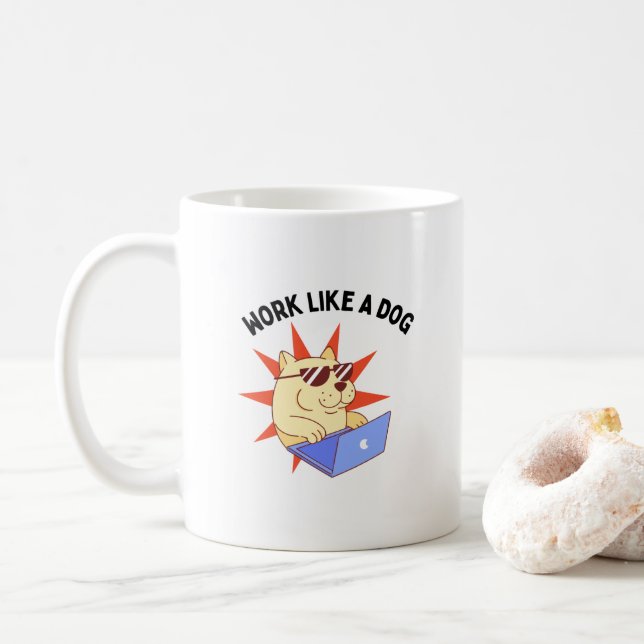 Glück in einer Tasse (Mit Donut)