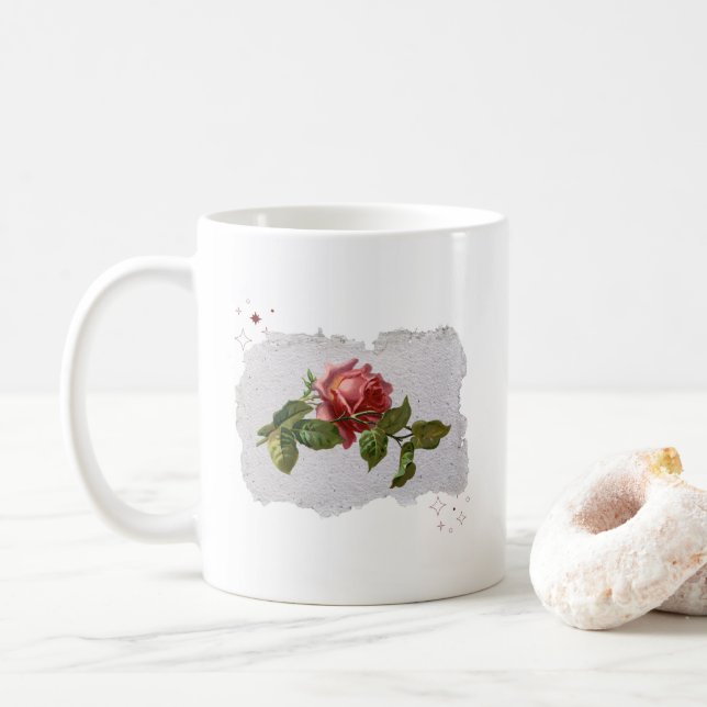Glück in einer Tasse (Mit Donut)