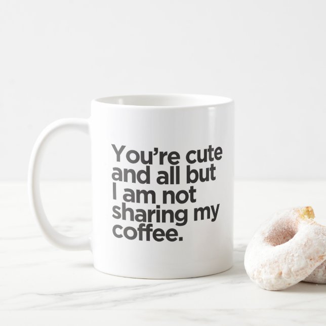Glück in einer Tasse (Mit Donut)
