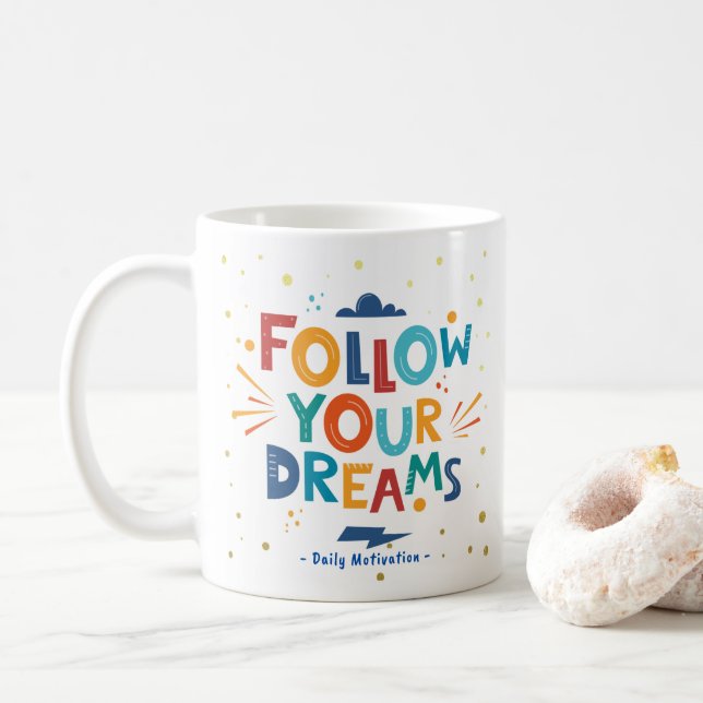 Glück in einer Tasse (Mit Donut)