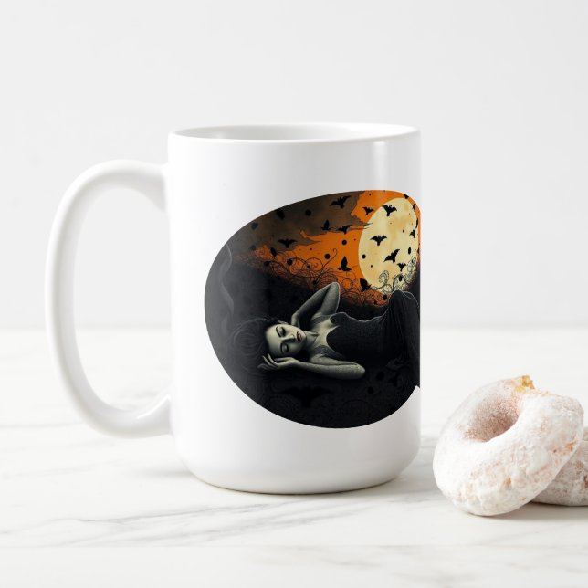Glück in jeder Tasse Tasse (Mit Donut)
