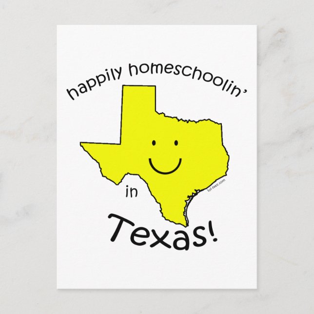 Glück in Texas Postkarte (Vorderseite)