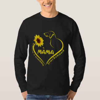 Glück ist Dackel Hund Mama Dackel Hippy T-Shirt