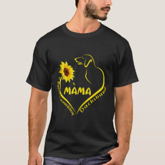 Glück ist Dackel Hund Mama Dackel Hippy T-Shirt