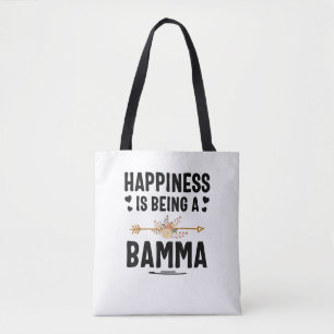 Glück ist ein Bamma-Erntedank Weihnachten Tasche