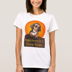 Glück ist ein Dackel-Welpe T-Shirt