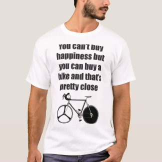 Glück ist ein Fahrrad T-Shirt