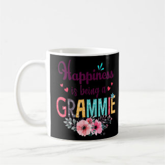 Glück ist ein Grammie für Frauen Blumendec Kaffeetasse