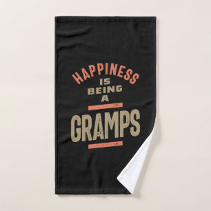 Glück ist ein Grampel. Großvater Handtuch
