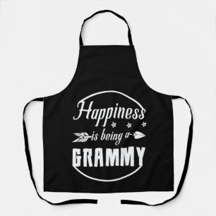 Glück ist ein grauer Niedlicher Grammy Schürze