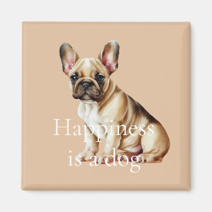 Glück ist ein Hund Magnet