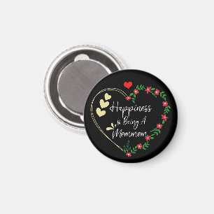 Glück ist ein Mommom Funny New Oma Niedlich Magnet