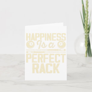 Glück ist ein perfektes Rack 2 Karte
