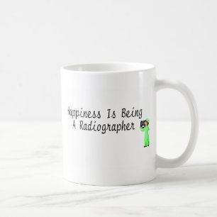 Glück ist ein Röntgentechniker Kaffeetasse