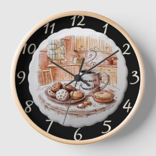 Glück ist ein selbstgegemachter Moment der Begeist Uhr