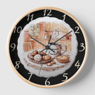 Glück ist ein selbstgegemachter Moment der Begeist Uhr