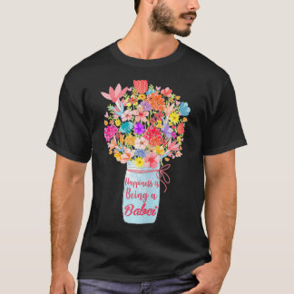 Glück ist eine Babci-Blume Oma Mütter T-Shirt