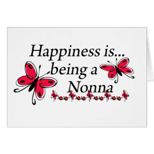 Glück ist, eine Nonna SCHMETTERLING zu sein