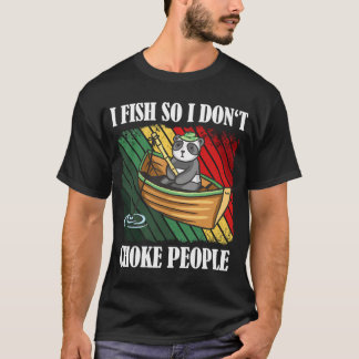Glück ist Fischen, glücklicher Angler T-Shirt