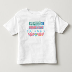 Glück ist FRIENDS™ wieder und wieder zu schauen Kleinkind T-shirt
