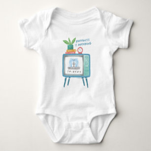Glück ist FRIENDS™ zu schauen Baby Strampler